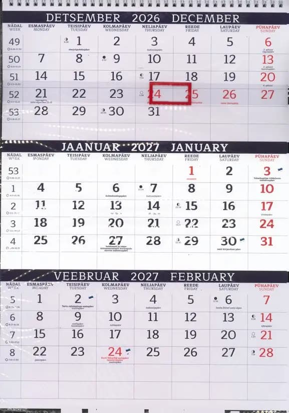 Trio kalender (Autor)