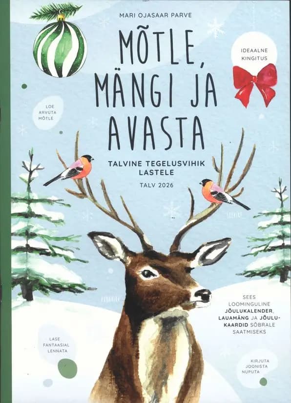 Mõtle, mängi, avasta - Talvine tegelusvihik