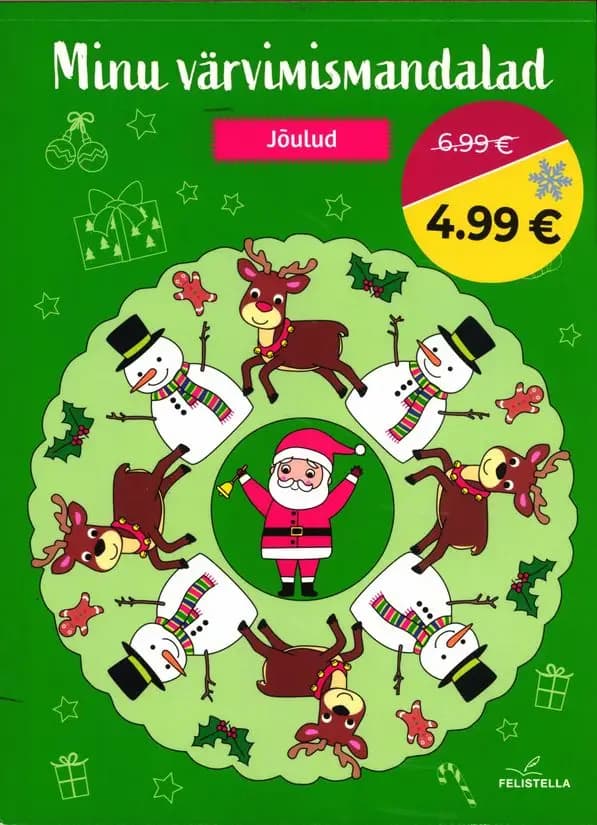 Minu värvimismandalad. Jõulud