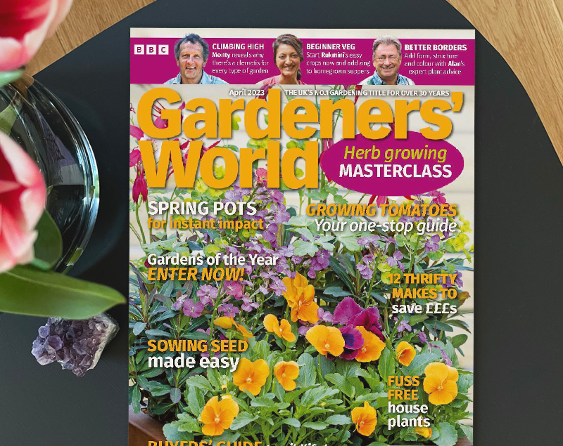 BBC Gardener's World. Kevad aias, rõdul, terrassil. Kodude uuendamise hooaeg. Sirvi - ajakirjade tellimine