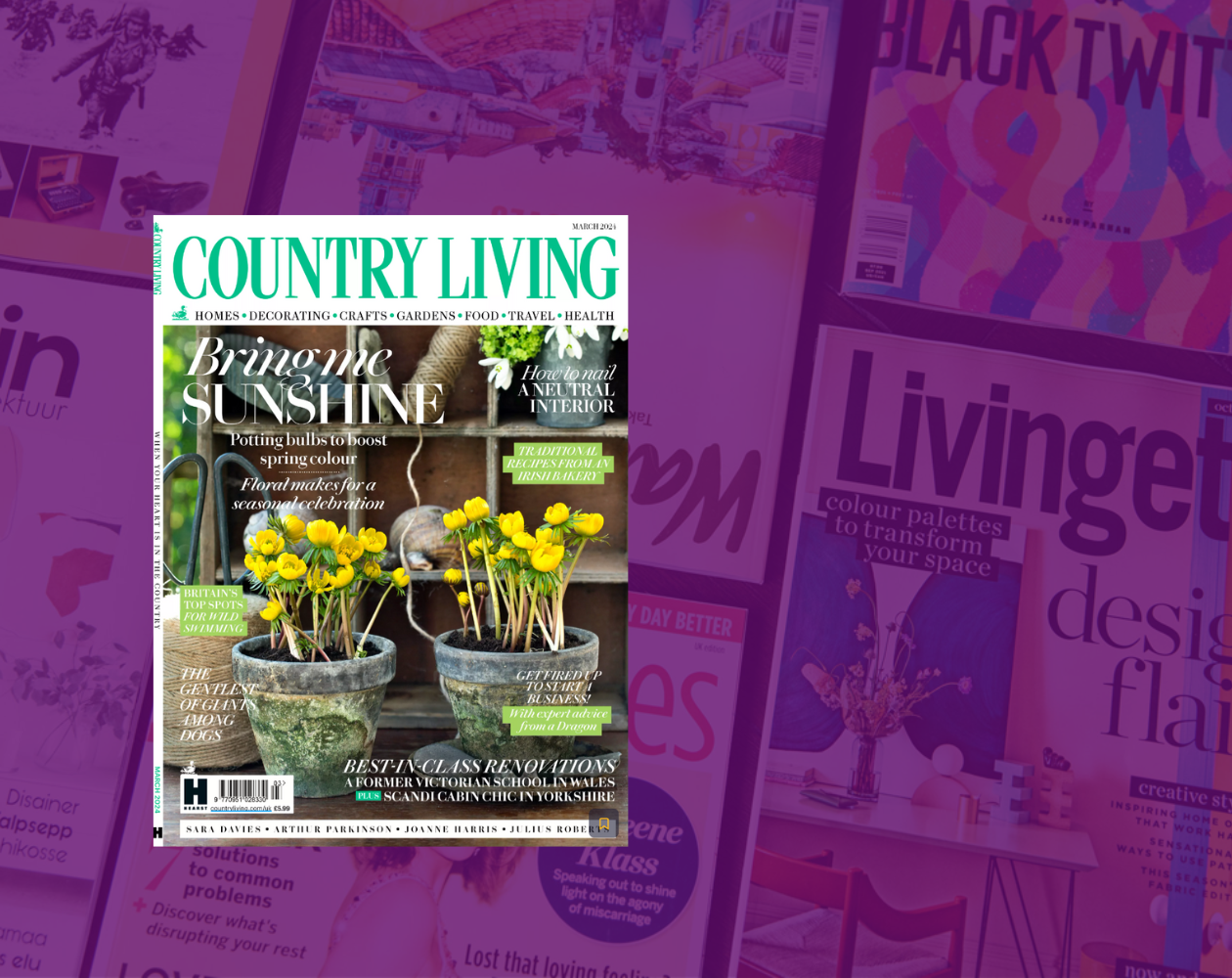 Country Living. E-smaspäev. Top10 ajakirjad. Sirvi - ajakirjade tellimine