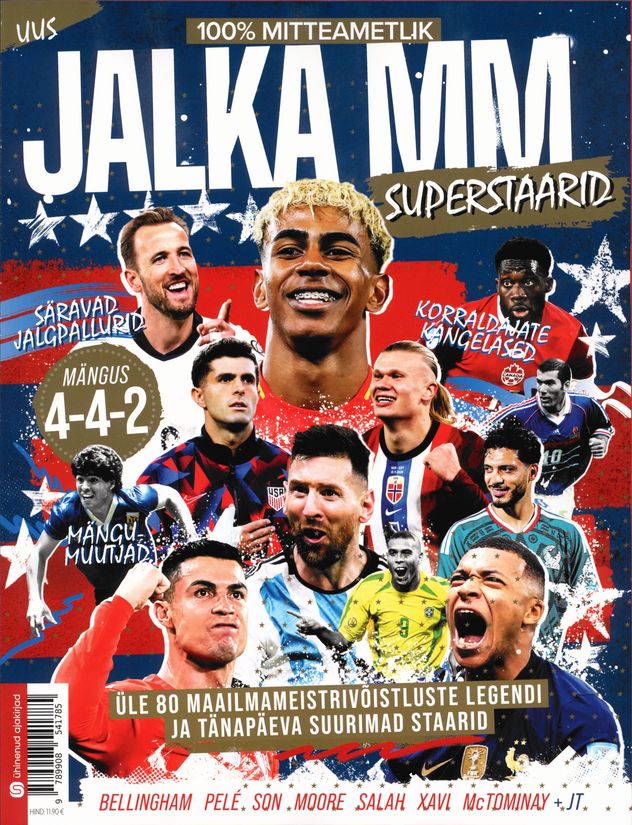 Jalka MM-i superstaarid tellimine